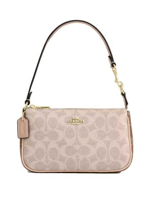 COACH Nolita 19 In Blocked Signature Canvas