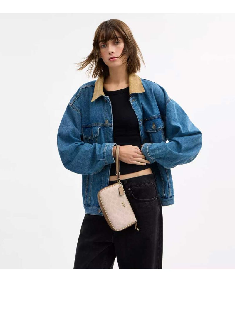 COACH Nolita 19 In Blocked Signature Canvas - Image 8