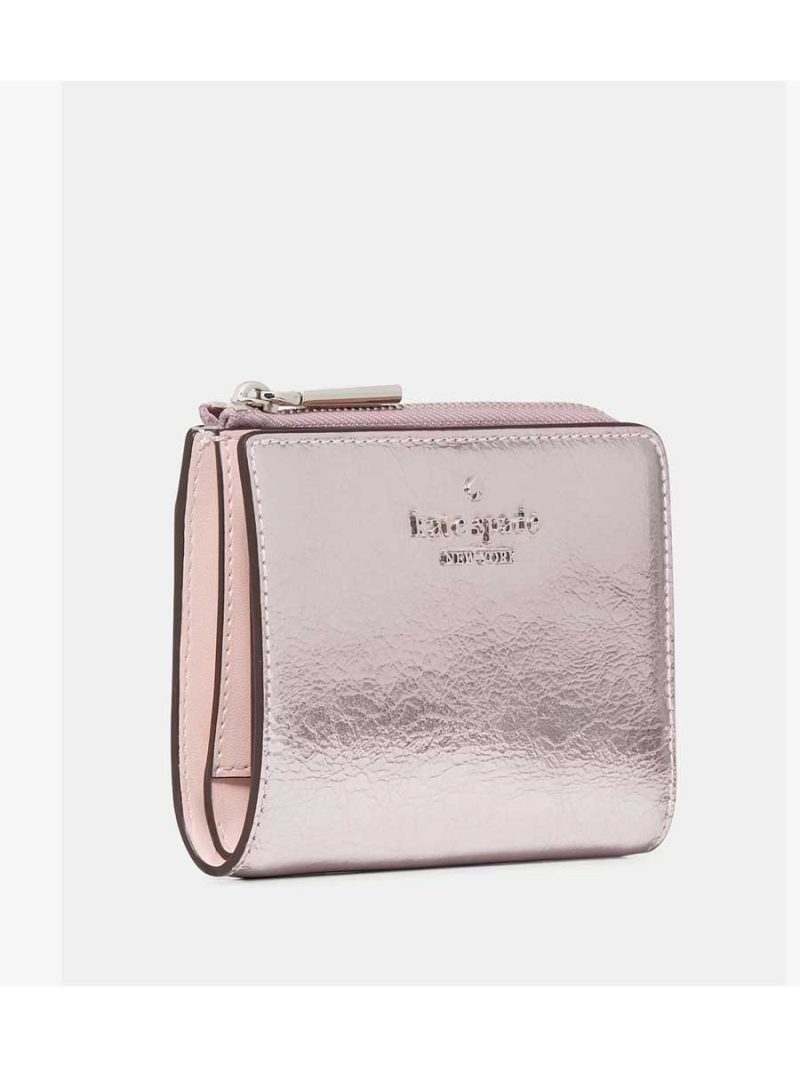 KATE SPADE Madison Metallic Small L-zip Wallet - Image 2
