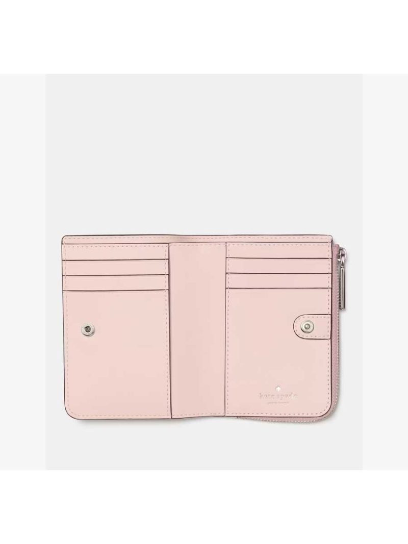 KATE SPADE Madison Metallic Small L-zip Wallet - Image 3