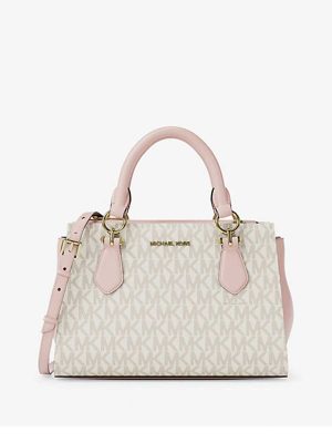 MICHAEL Michael Kors Marilyn Small Signature Logo Messenger Bag