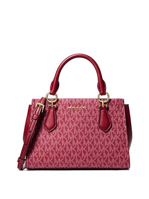 MICHAEL Michael Kors Marilyn Small Signature Logo Messenger Bag