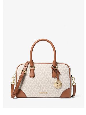 MICHAEL Michael Kors Thompson Medium Signature Logo Satchel