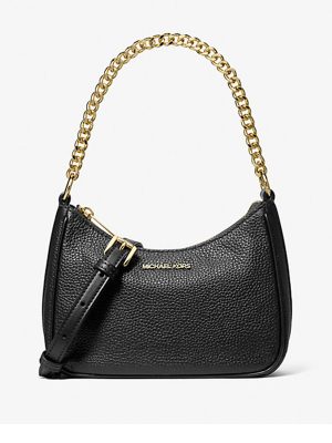 MICHAEL Michael Kors Jet Set Travel Pebbled Leather Convertible Crossbody Bag