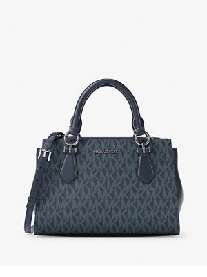 MICHAEL Michael Kors Marilyn Small Signature Logo Messenger Bag